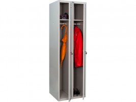Изображение товара 'Металлический шкаф для одежды Практик LS (LE)-21 C (в собранном виде)' в магазине СПБсейфы