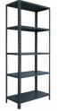 Стеллажи темного цвета