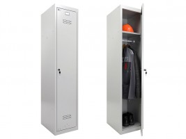 Металлический шкаф для одежды Практик ML 11-40 (базовый модуль)