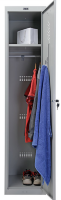 Металлический шкаф для одежды Практик ML 11-40 (базовый модуль)