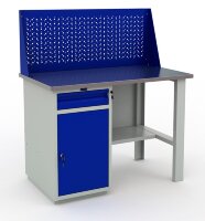 Металлический верстак Практик WB 120Sh+WD2+WS (WT120.WD2/F1.010)