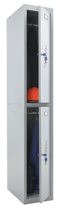 Металлический шкаф для одежды Практик ML 12-30 (базовый модуль)