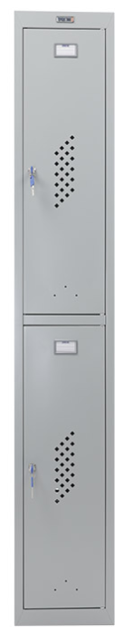 Металлический шкаф для одежды Практик ML 12-30 (базовый модуль)