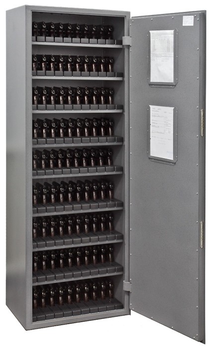 Металлический армейский шкаф ОШ-72 ПУ