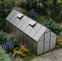 Теплица из поликарбоната Klesto GH445 легкосборная