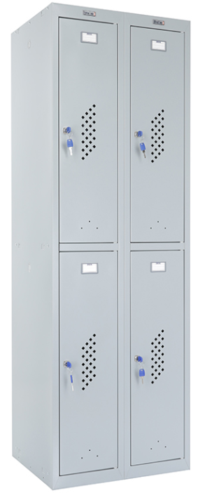 Металлический шкаф для одежды Практик ML/LS 22-60