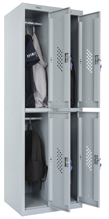 Металлический шкаф для одежды Практик ML/LS 22-60