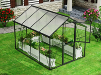 Теплица стеклянная Klesto GH307 Premium, легкосборная