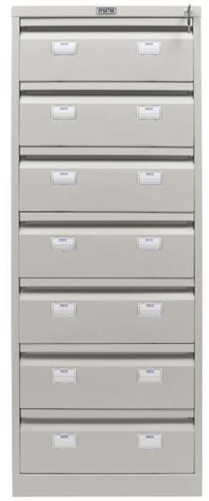 Металлический шкаф картотечный Практик AFC-07