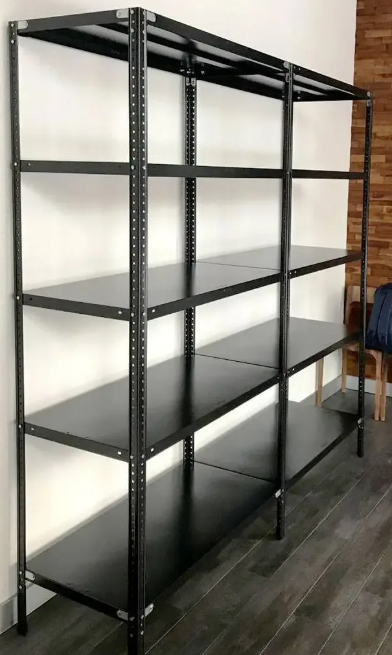 Стеллаж MS black-200/100/50/5