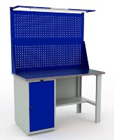 Металлический верстак Практик WB 140Sh+WD1+WS2+W (WT140.WD1/F1.021)