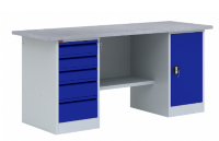 Верстак с тумбами ВП-4-1600