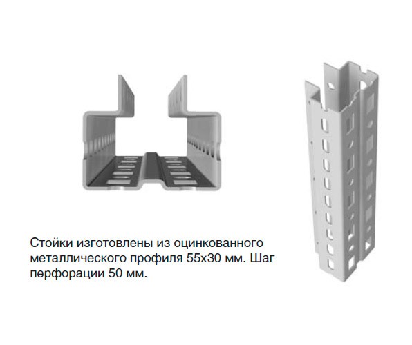 Стеллаж MS PRO 250/150x60/5 ярусов