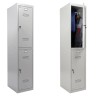 Металлический шкаф для одежды Практик ML 12-40 (базовый модуль)