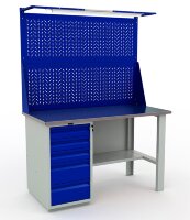 Верстак Практик WB 140Sh+WD5+WS2+W (WT140.WD5/F1.021)