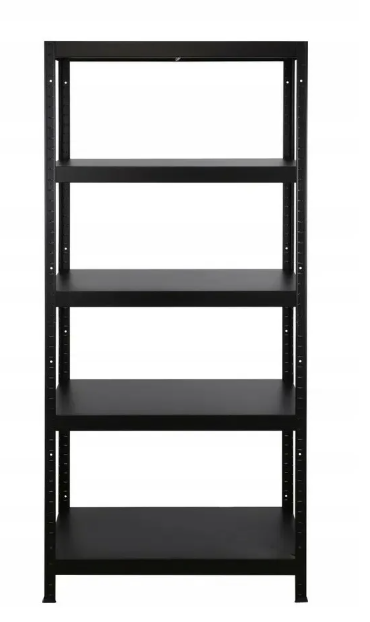 Стеллаж MS black-185/100/50/4
