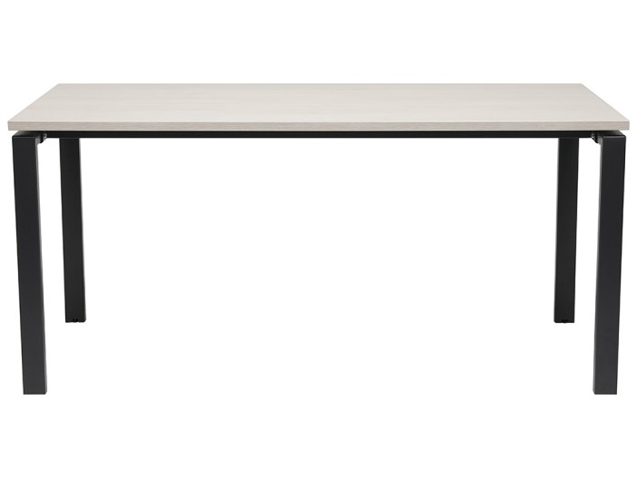 Стол NT 140x70 белое дерево/антрацит