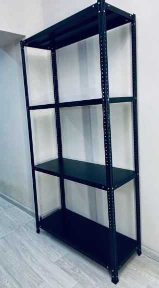 Стеллаж MS black-185/100/60/4