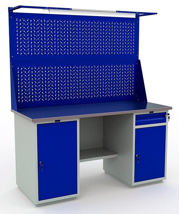 Верстак Практик WB 160Sh+WD1+WD2+WS2+W (WT160.WD1/WD2.021)