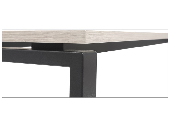 Стол NT 160x70 темный орех/антрацит