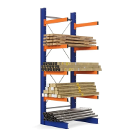 Изображение товара 'Стеллаж консольный односторонний 3000х1082х1160 мм' 