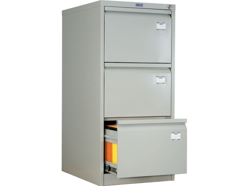 Металлический шкаф картотечный Практик AFC-03