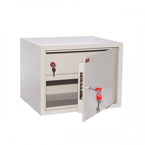 Металлический бухгалтерский шкаф Контур КБС-02 Т