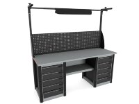 Верстак Profi M-200+M5+M5+экран+свет № 207