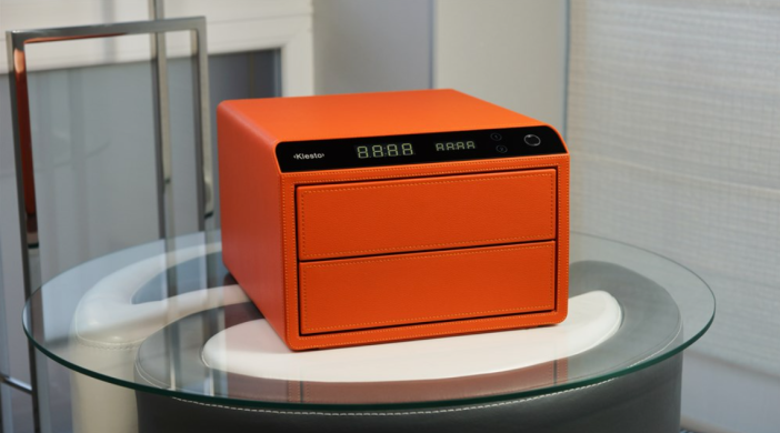 Сейф-шкатулка Klesto Smart JS2 (апельсин)
