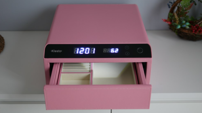 Сейф-шкатулка Klesto Smart JS1 (розовый)