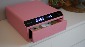 Изображение товара 'Сейф-шкатулка Klesto Smart JS1 (розовый)' в магазине СПБсейфы