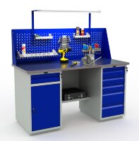 Верстак Практик WB 160Sh+WD2+WD5+WS+W (WT160.WD2/WD5.021)