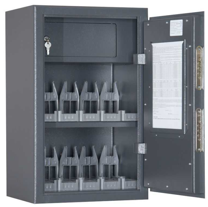 Металлический армейский шкаф ОШ-10 ПУ