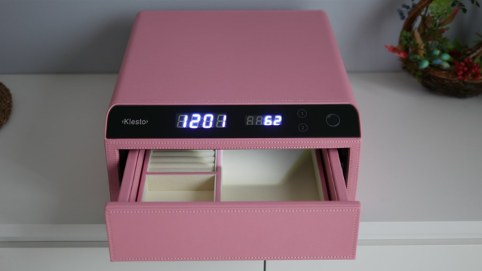 Сейф-шкатулка Klesto Smart JS2 (розовый)