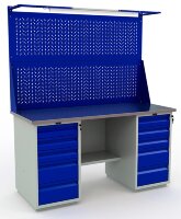 Верстак Практик WB 160Sh+WD5+WD5+WS2+W (WT160.WD5/WD5.021)