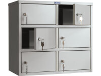 Металлический шкаф для кассира Практик AMB-45/6