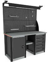 Верстак Profi M-160+M1+M5+экран2+свет № 609