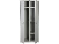 Металлический шкаф для одежды Практик LS 21-80U