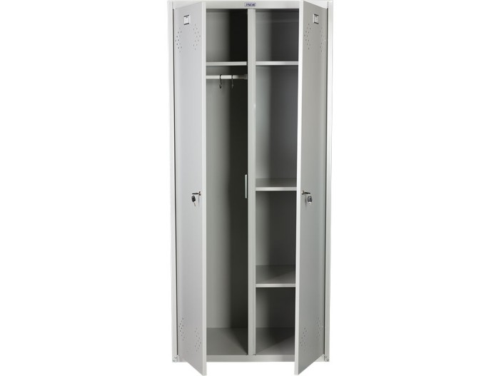 Металлический шкаф для одежды Практик  LS 21-80U