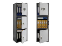 Металлический архивный шкаф Aiko SL-150/3Т EL