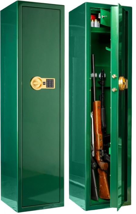 Оружейный сейф Valberg Арсенал EL Gold (green)