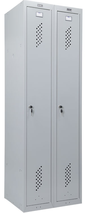 Металлический шкаф для одежды Практик ML 21-60