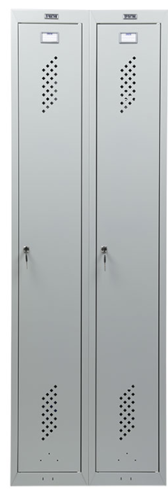 Металлический шкаф для одежды Практик ML 21-60