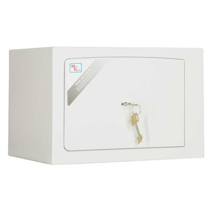 Односекционный сейф для хранения документов СМ-250 (Светло-серый)