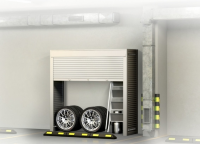 Роллетный шкаф 2000х2100х600