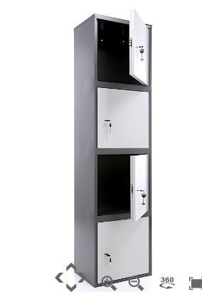 Офисный шкаф для документов Aiko SL-185/4