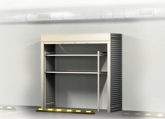 Роллетный шкаф 2200х2200х800