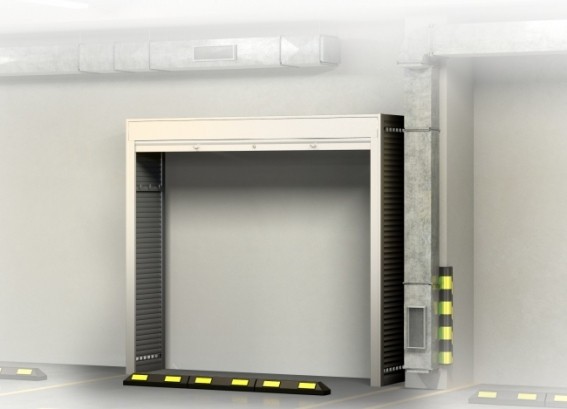 Роллетный шкаф 2200х2400х600