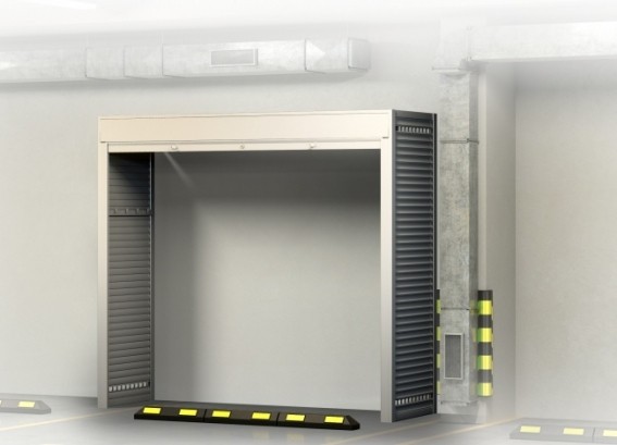 Роллетный шкаф 2300х2600х800