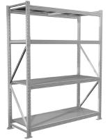 Стеллаж MS PRO 200/150x50/4 яруса